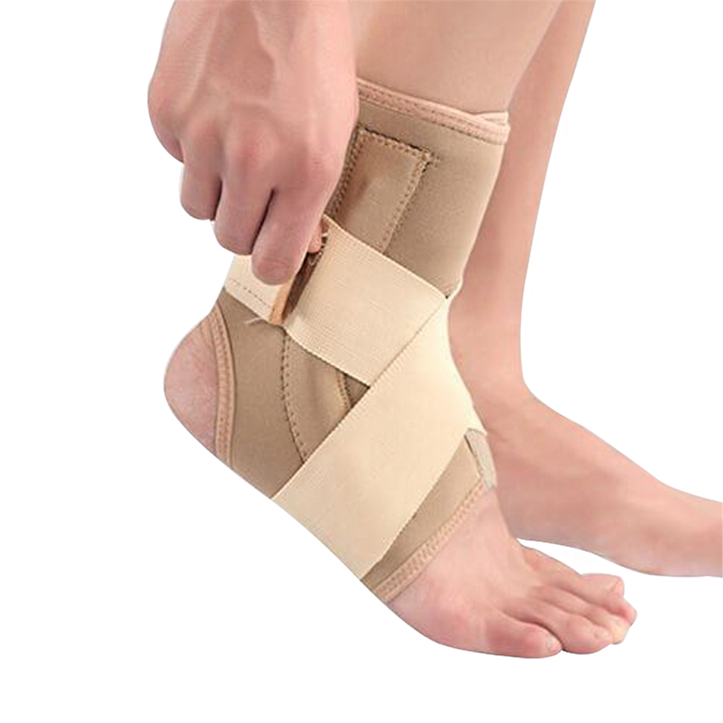 قیمت قوزک بند نئوپرنی آتل دار با کش ساپورت لیگامانی پاک سمن